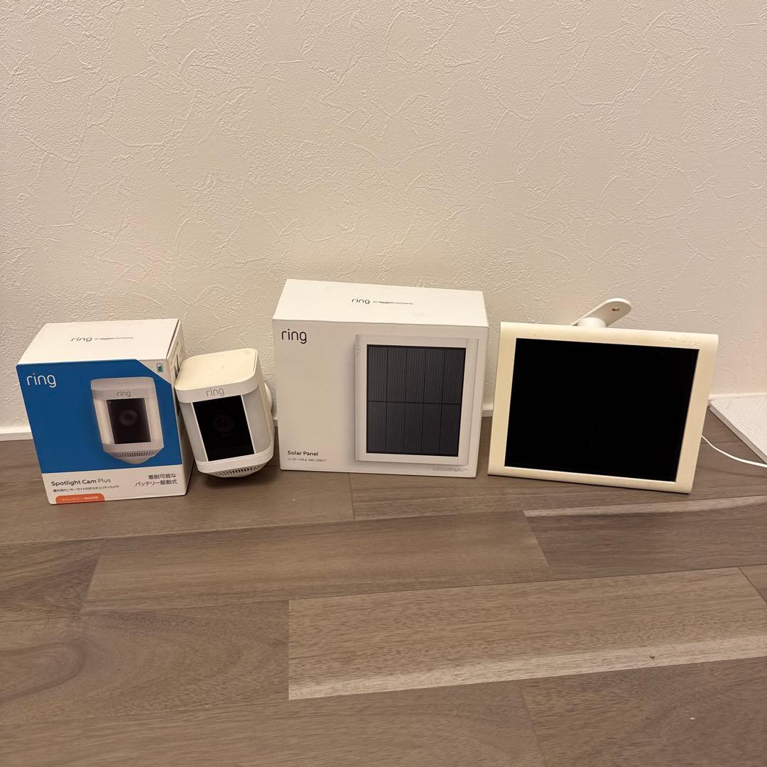 ring Spotlight Camera Plus 防犯カメラ セット
