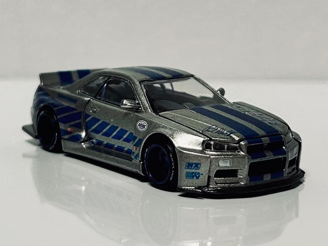 shariff1/64街道ハウスR34＆NSX & M3カスタム3台セット