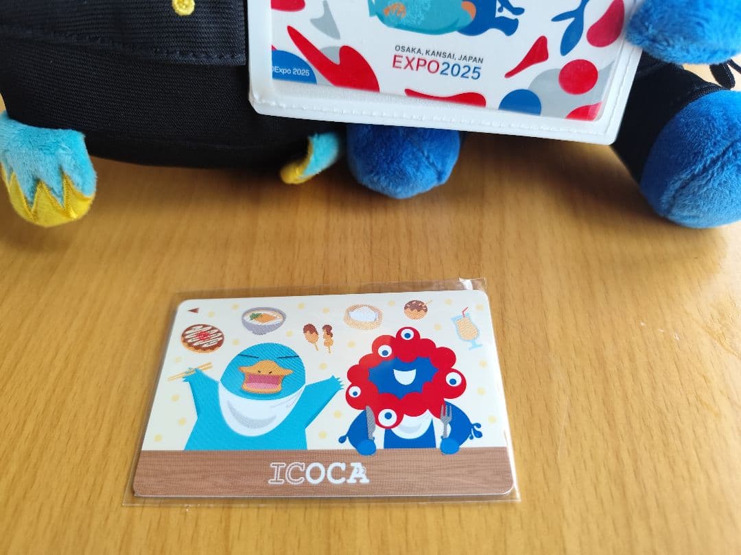 新品 送料無料 関西万博 限定 ICOCA セット ミャクミャクパスケース