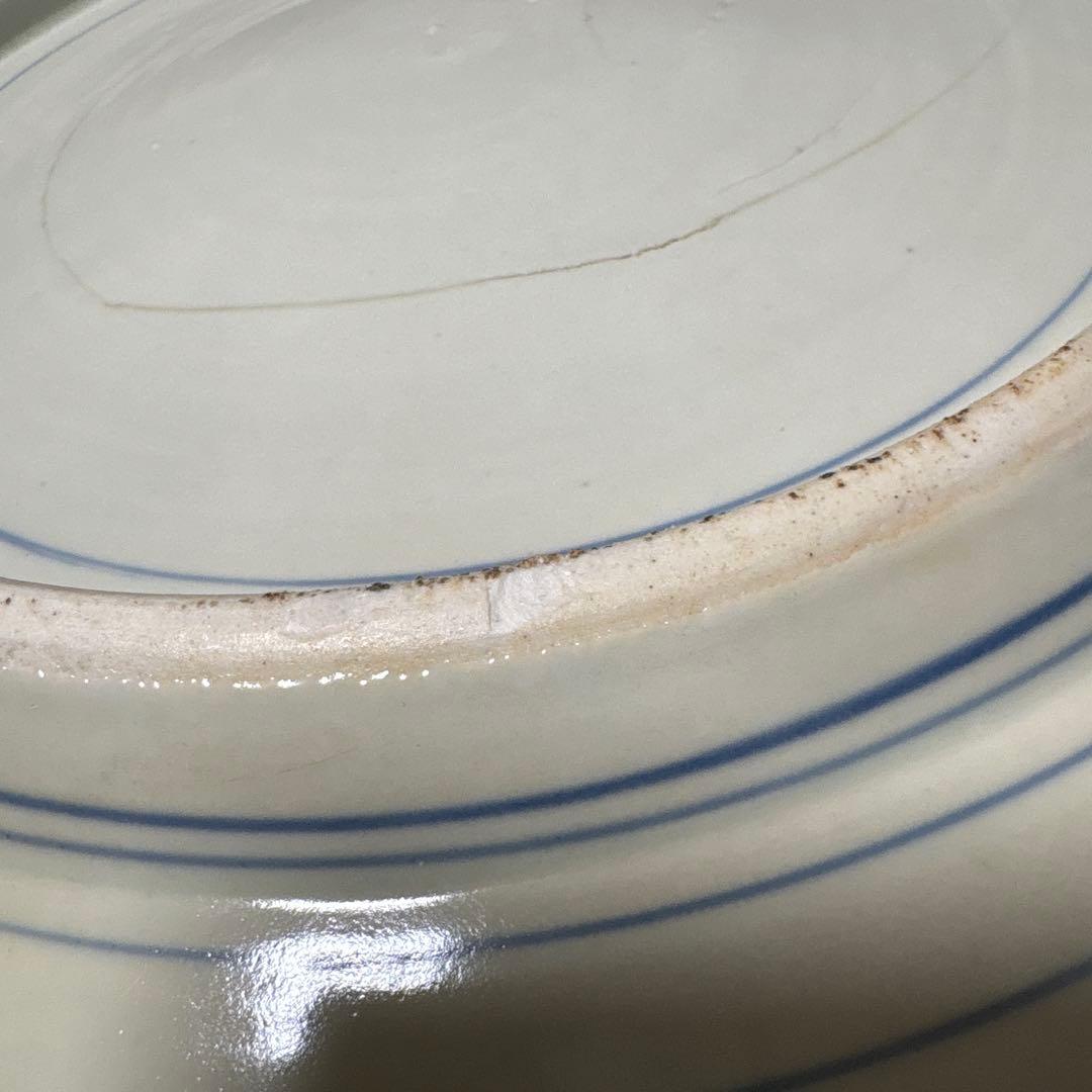 伊万里焼　大皿　微塵唐草　46㎝