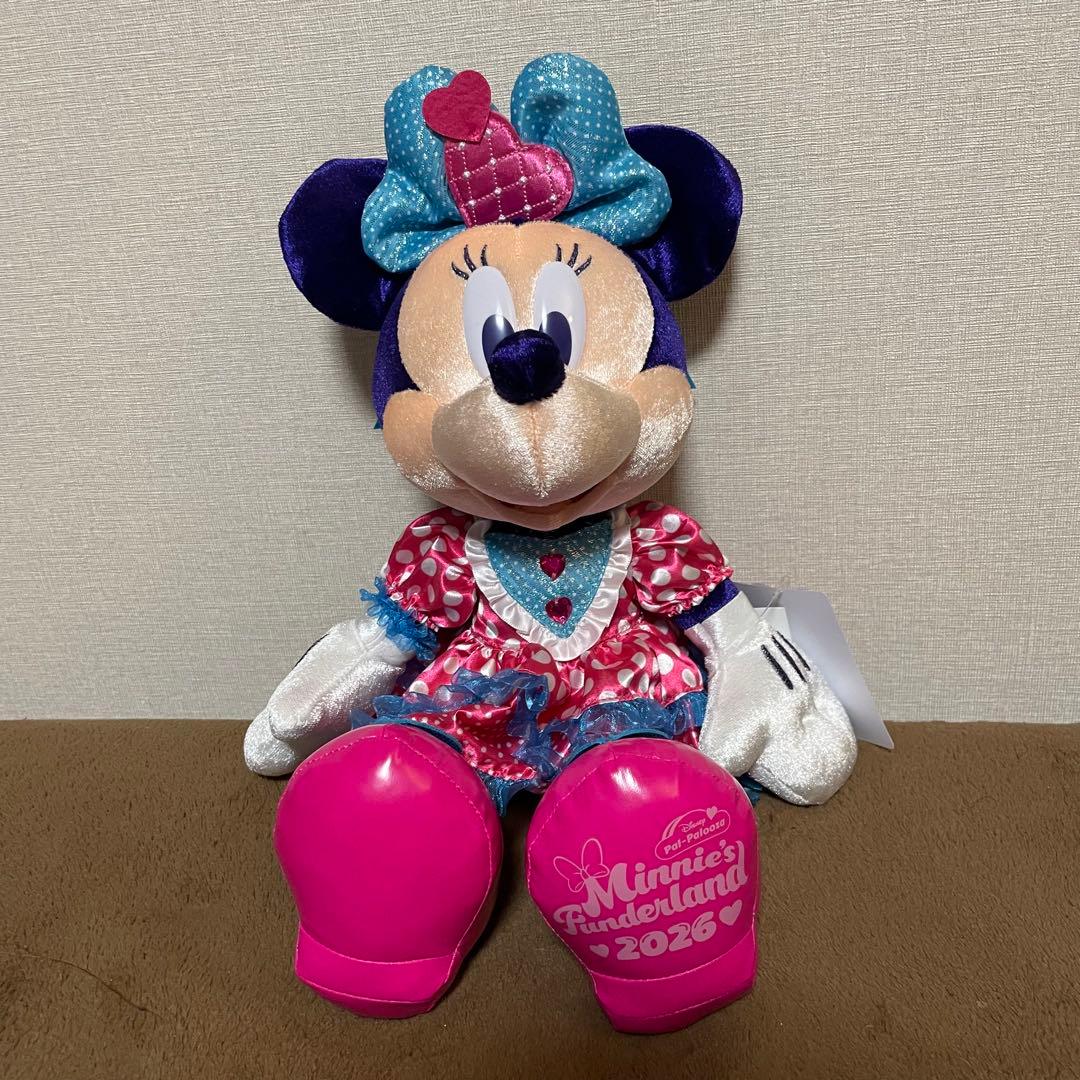 新品　ぬいぐるみ　ミニー　ファンダーランド　ぬいぐるみ　ミニパル　パルパルーザ