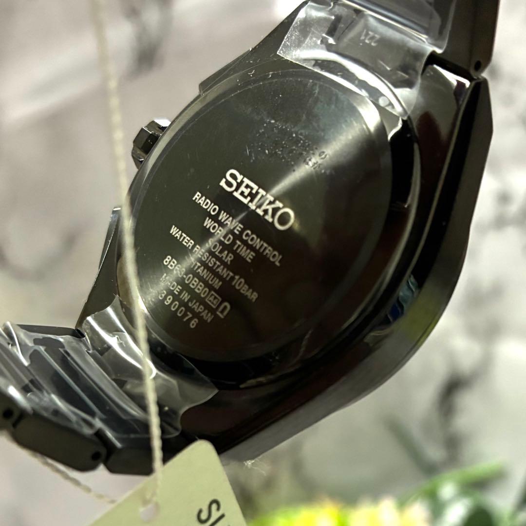 【未使用品】セイコー アストロン ネクスター SBXY041 ブラックチタン