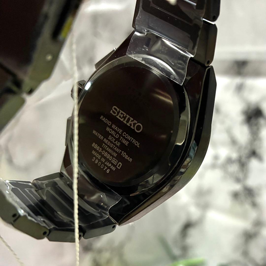 【未使用品】セイコー アストロン ネクスター SBXY041 ブラックチタン