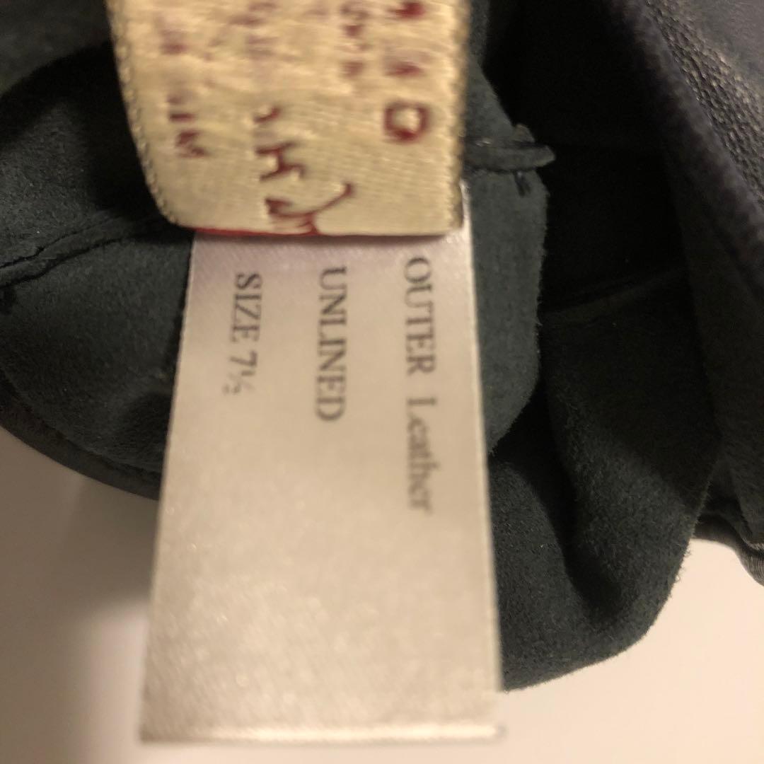 デンツ、ヘリテージコレクション、 ネイビー、 レザー手袋