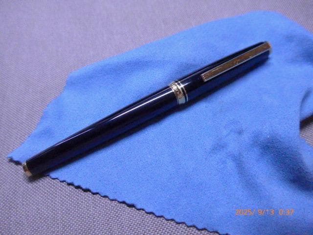 パイロット デラックス　14K ペン先 ブラック×ゴールド