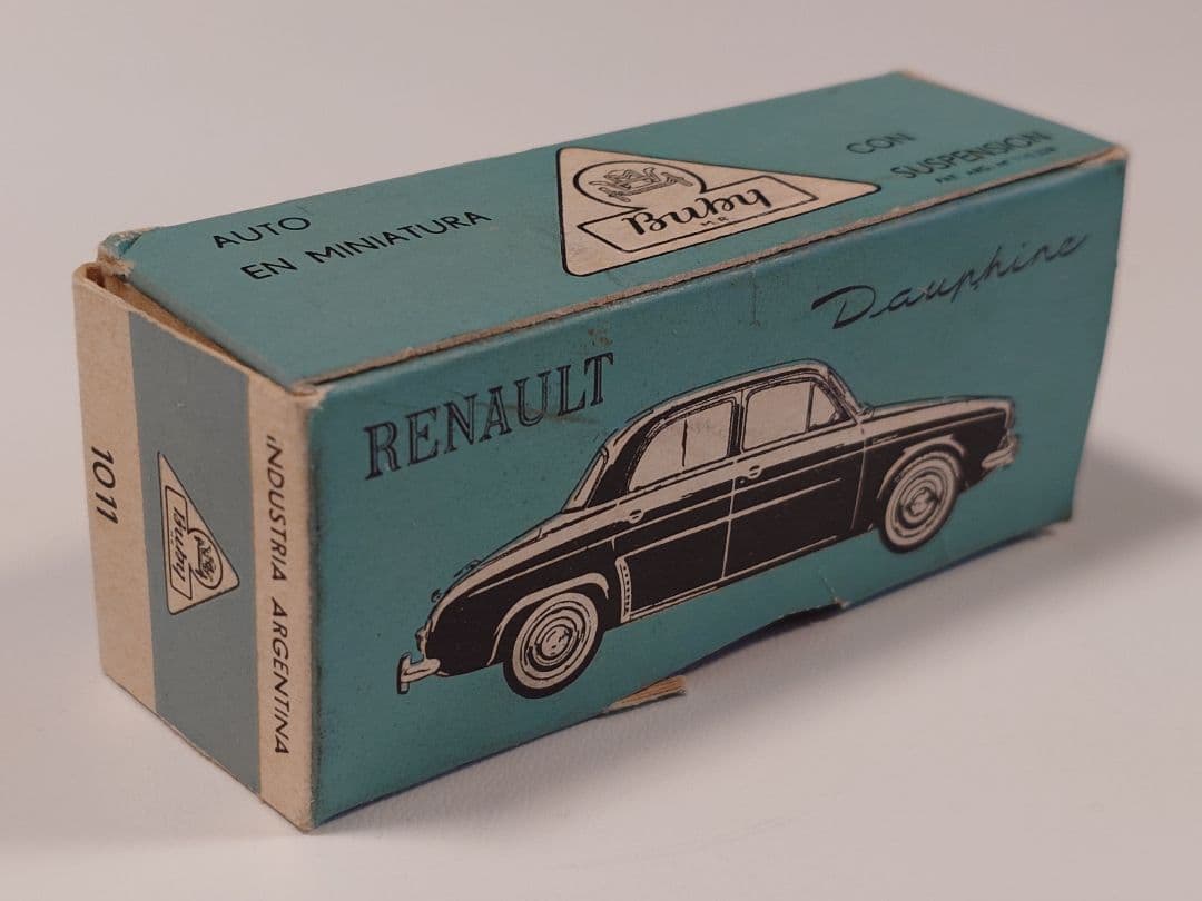 ミニカー BUBY art.1011 RENAULT DAUPHINE