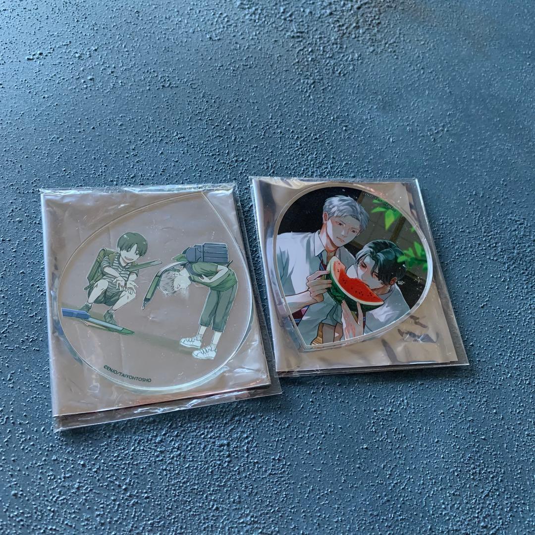 苑生先生　兎の森　アクリルコースター　初版　コラボカフェ　池袋虜　希少品　レア