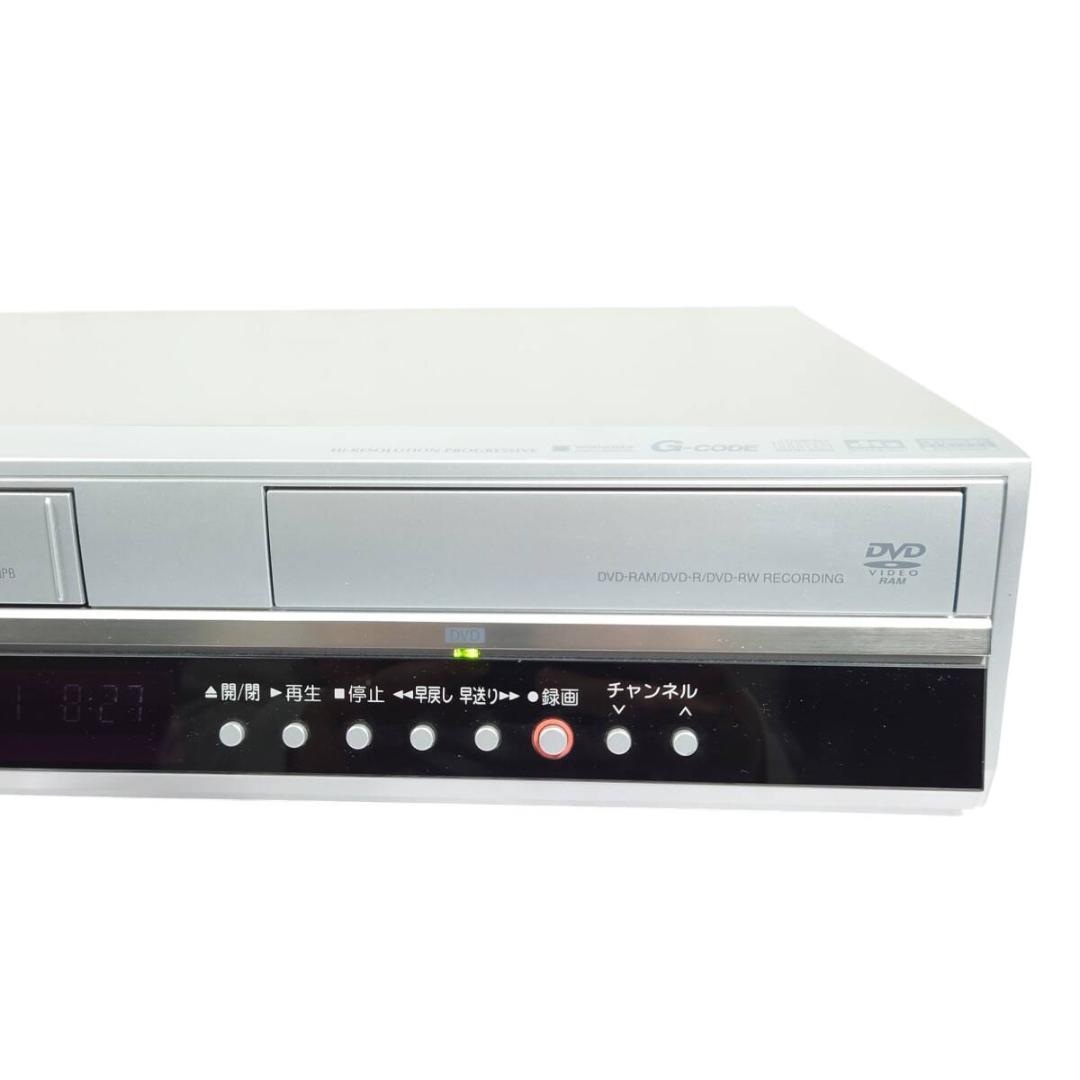 TOSHIBA D-VR5 VTR/DVDレコーダー ビデオデッキ VHS 東芝