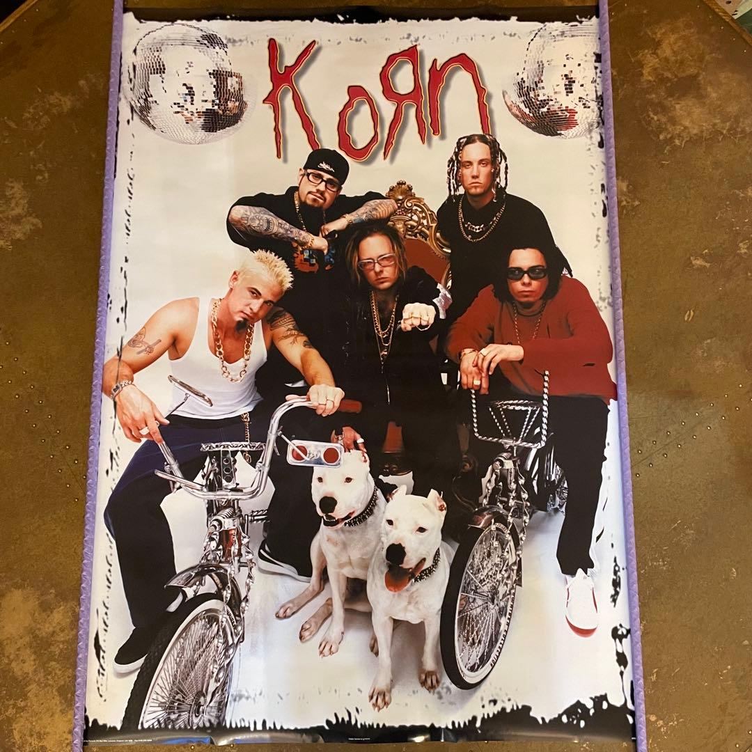 90s デッドストック KORN 大判ポスター