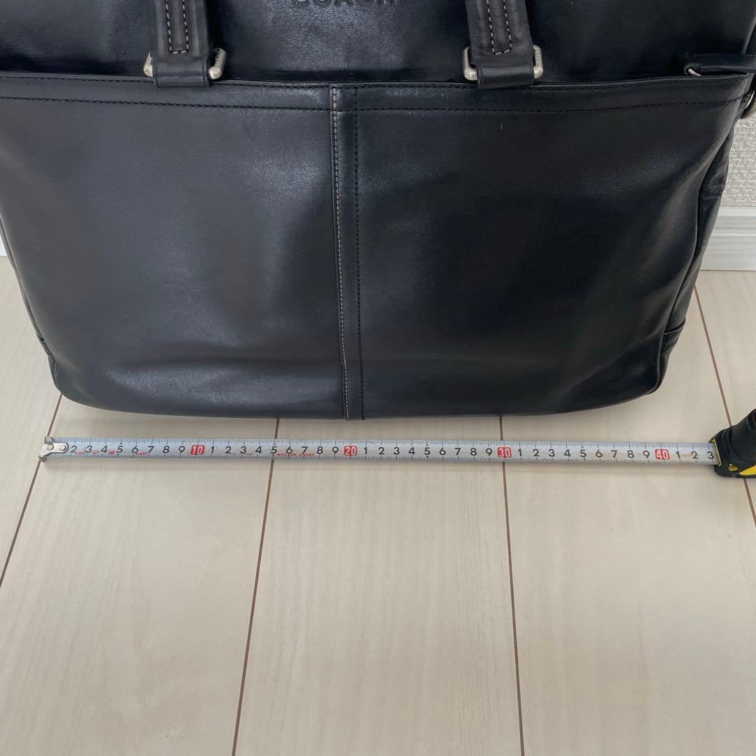 COACH レザービジネスバッグ 2WAY ショルダー付き
