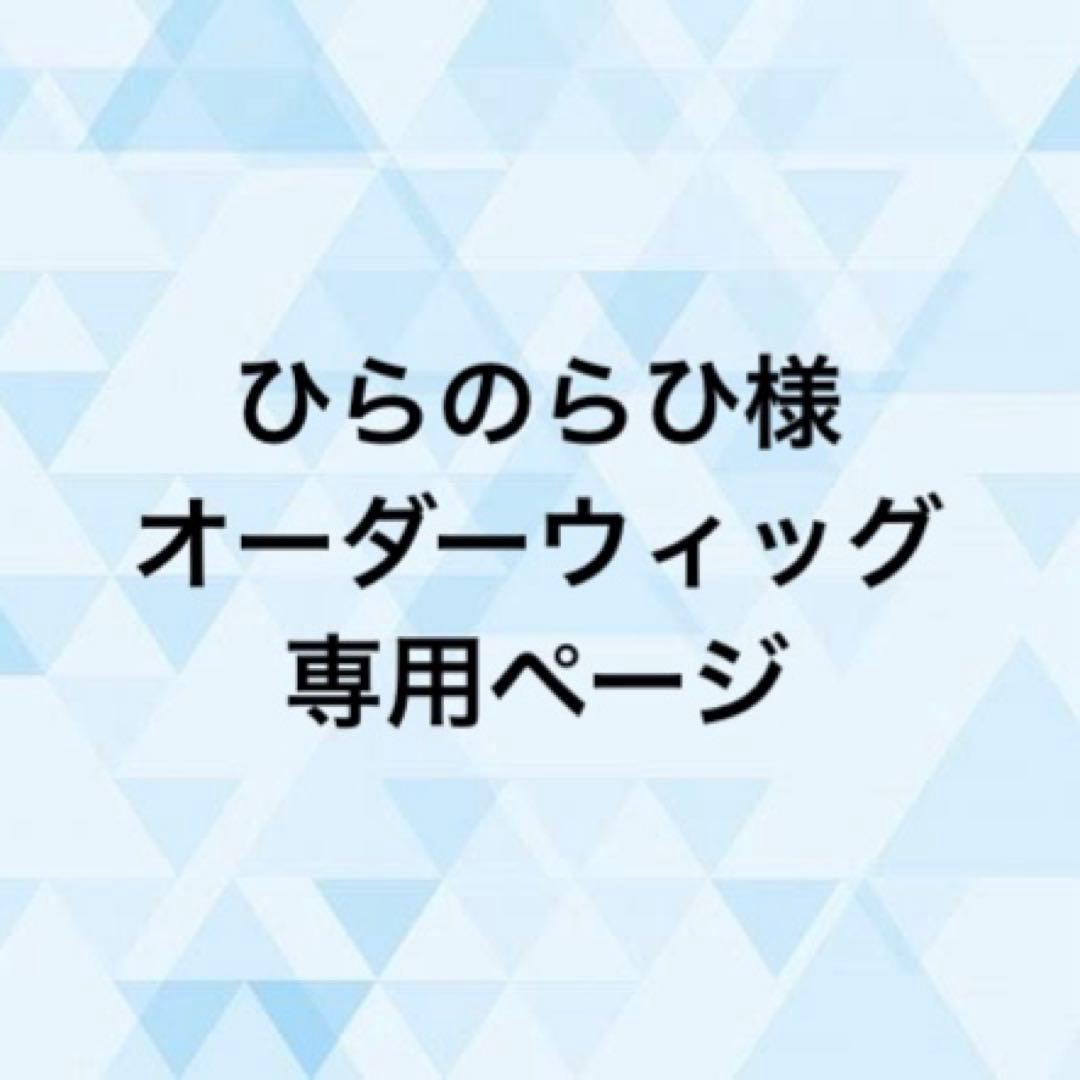 ひらのらひ様 オーダーウィッグ 《花京院典明》