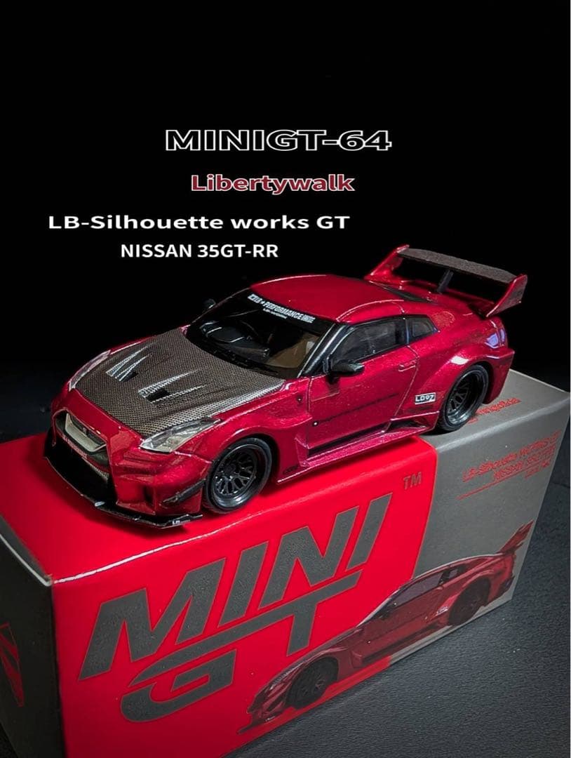 MINIGT 1/64ミニカー LB- Silhoueue WORKS GT