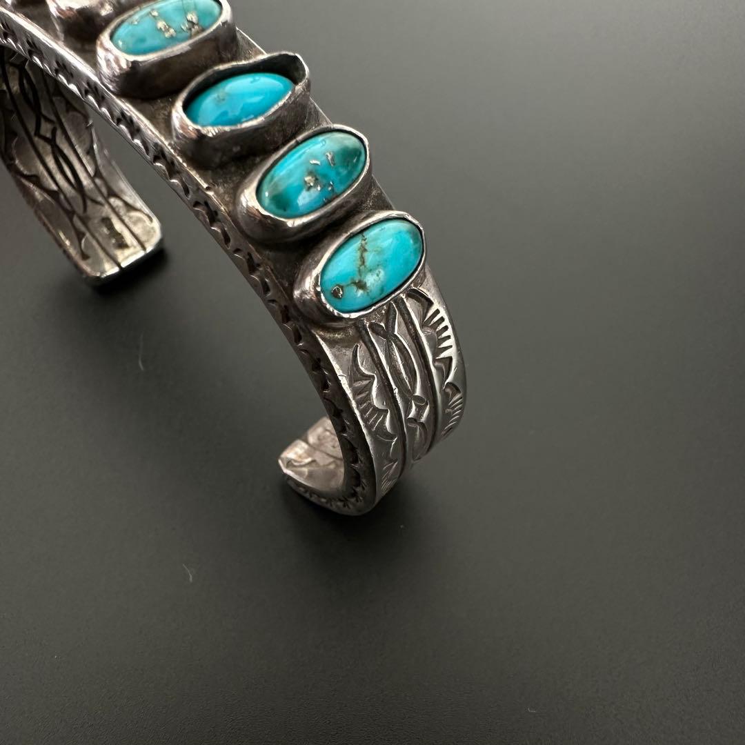 Navajo Grace Silver 4面バングル ベビーゲージ