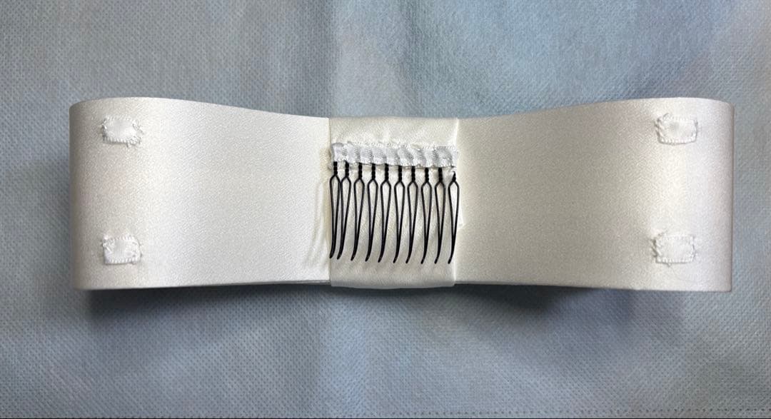 オリジナル♡シルク100%のリボンボンネ