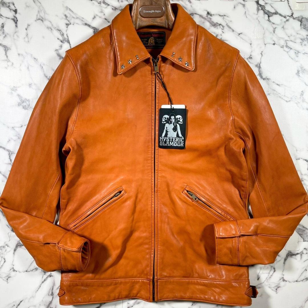 ✨新品✨Hysteric Glamour シングル 星スタッズ ライダース M