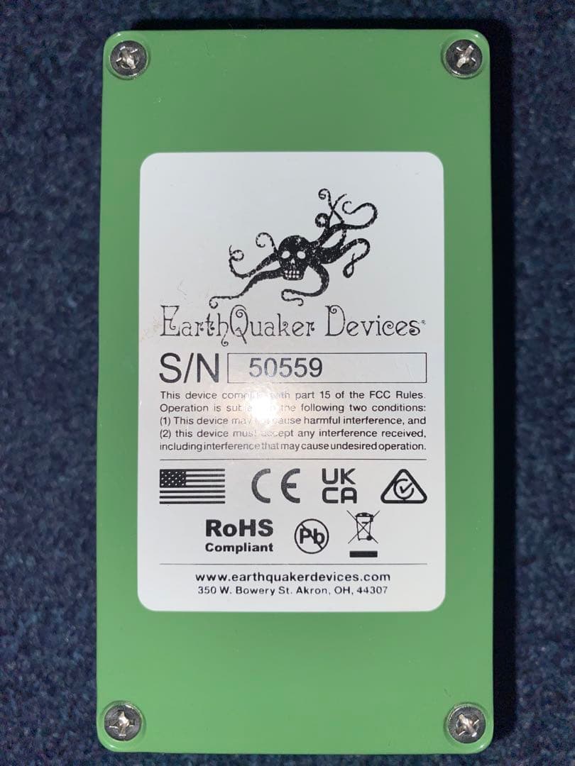 ギター Plumes / EarthQuaker Devices