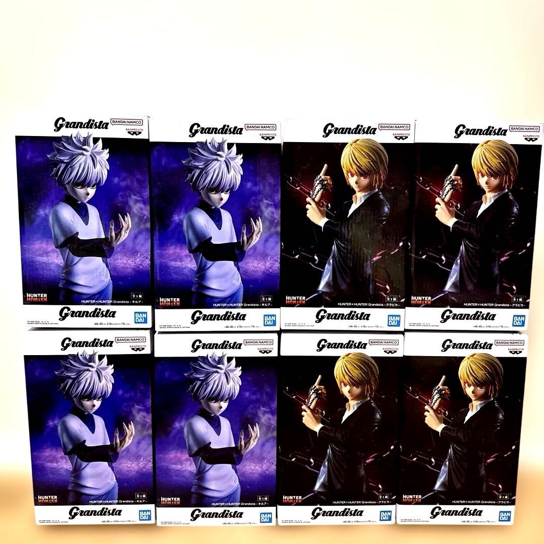 HUNTER×HUNTER Grandistaフィギュア キルア　クラピカ　8点