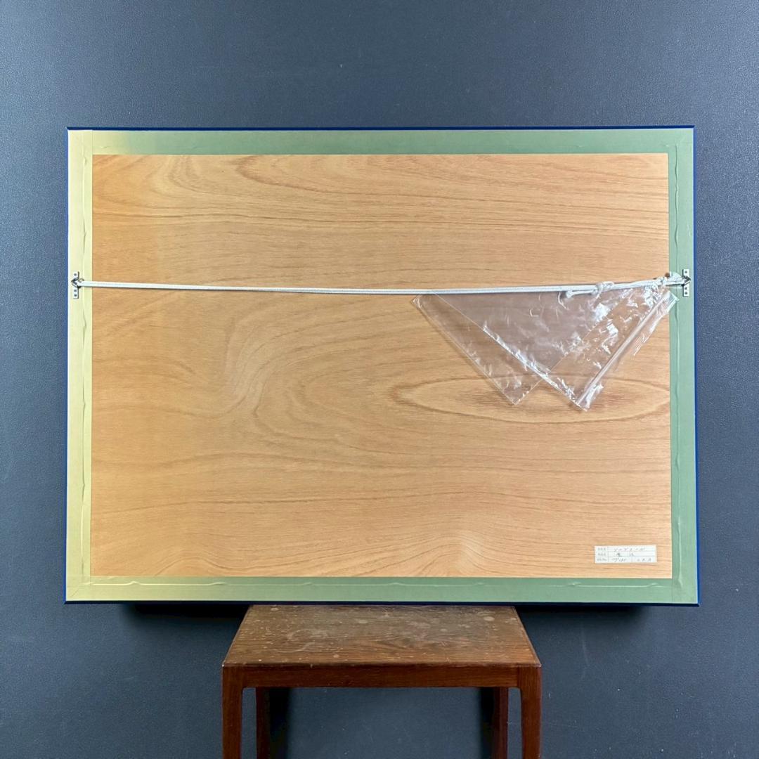 美品 シム・シメール「魔法」シルクスクリーン 大作 直筆サイン入 作品保証書有