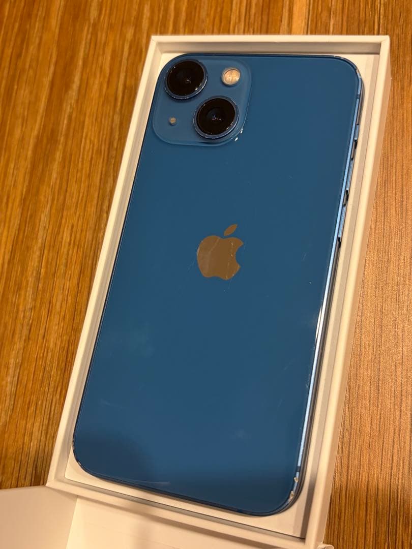 iPhone13mini ブルー　256GB SIMフリー
