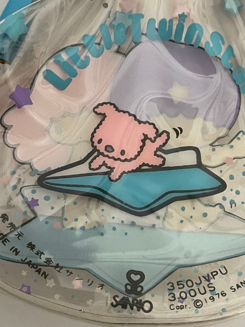 キキララ がま口　ケース　1976 サンリオ　レトロ　 リトルツインスターズ