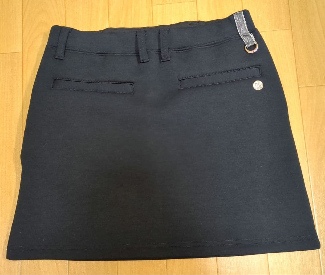 BRIEFING　ウォーム3Dロゴ　冬用スカート　ネイビー【XS】