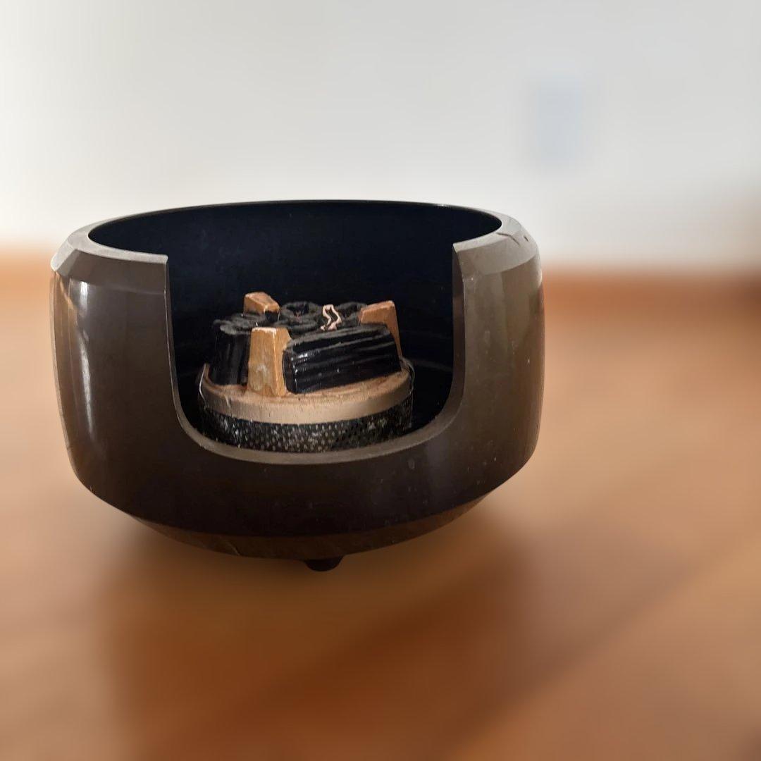 茶道具　電熱器風炉　抹茶茶碗