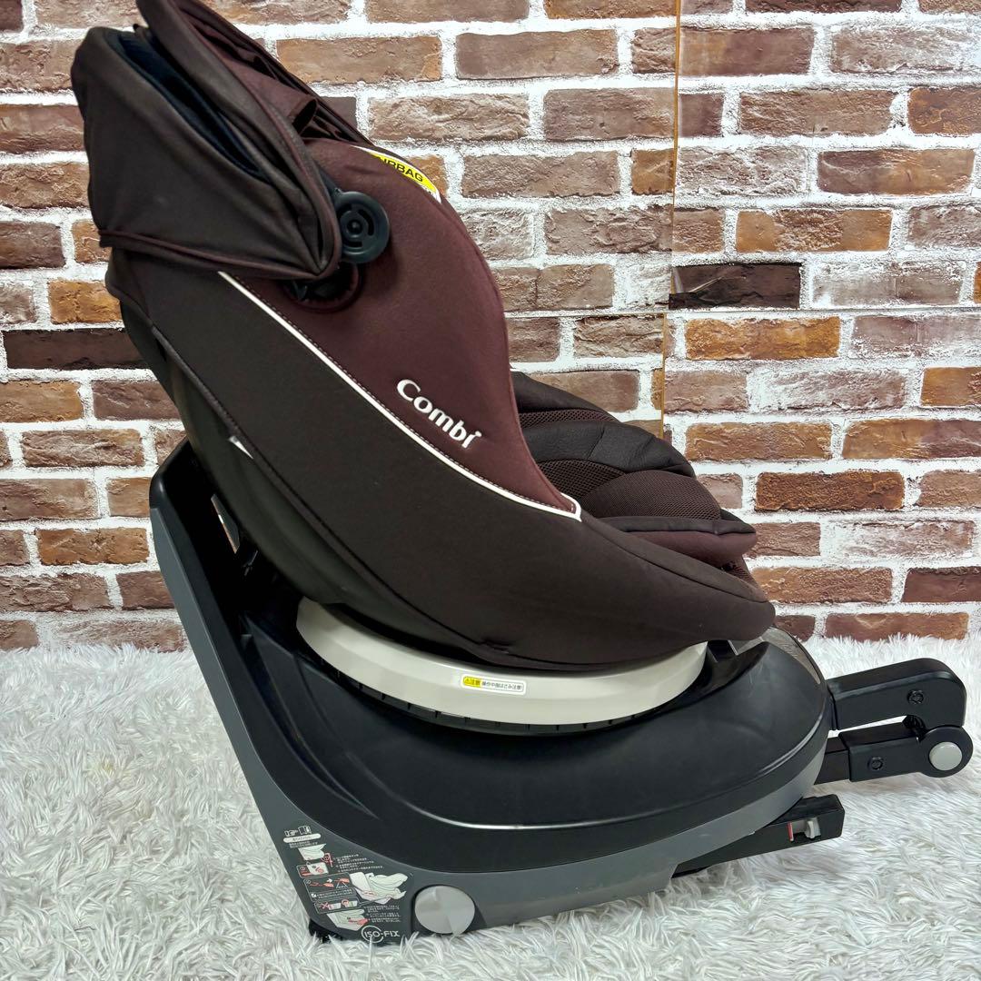 ✨美品✨コンビ ネルーム ISOFIX EF 新生児 ブラウン　取扱説明書付き