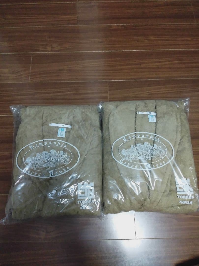 【新品】ポルトガル製バスローブMサイズ×2