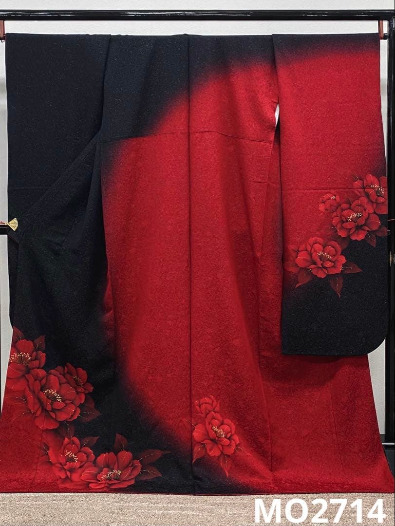 振袖 豪華 銀通し 金彩 大輪 身丈170cm パールトーン加工済