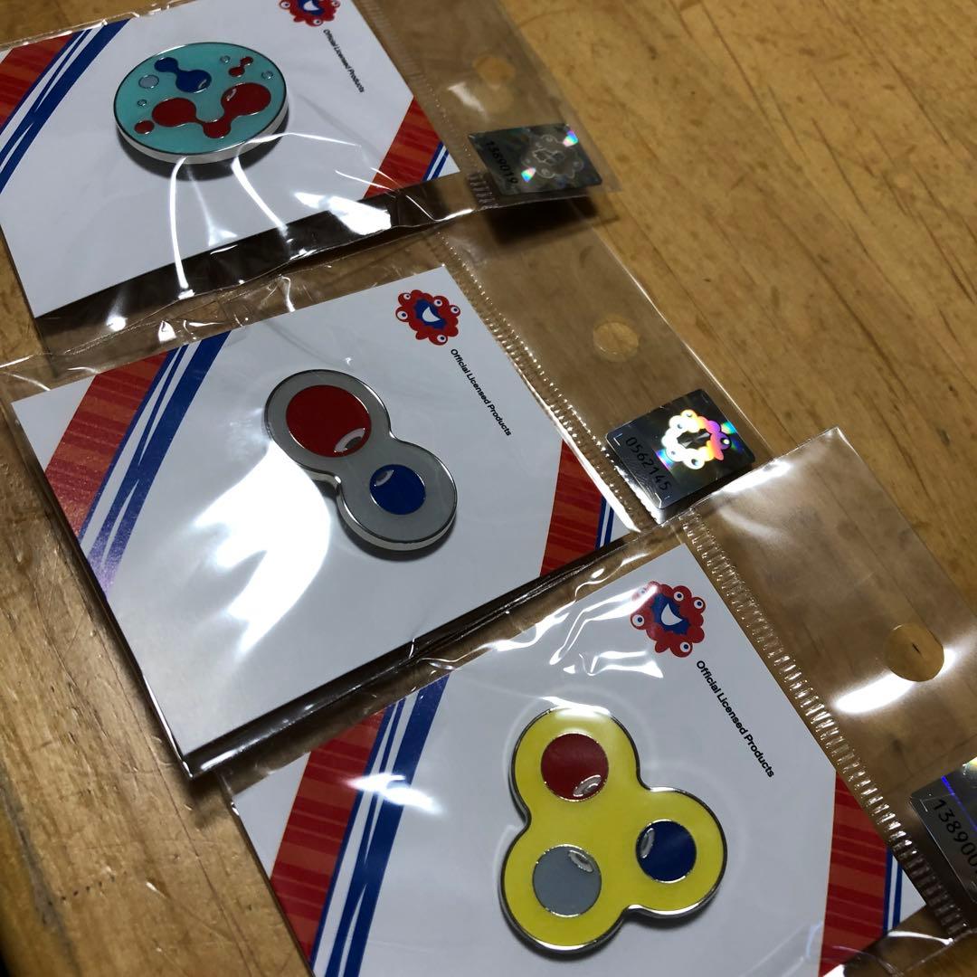 大阪万博　会場限定　ピンバッジ　コミャク　3種3個　新品未開封品