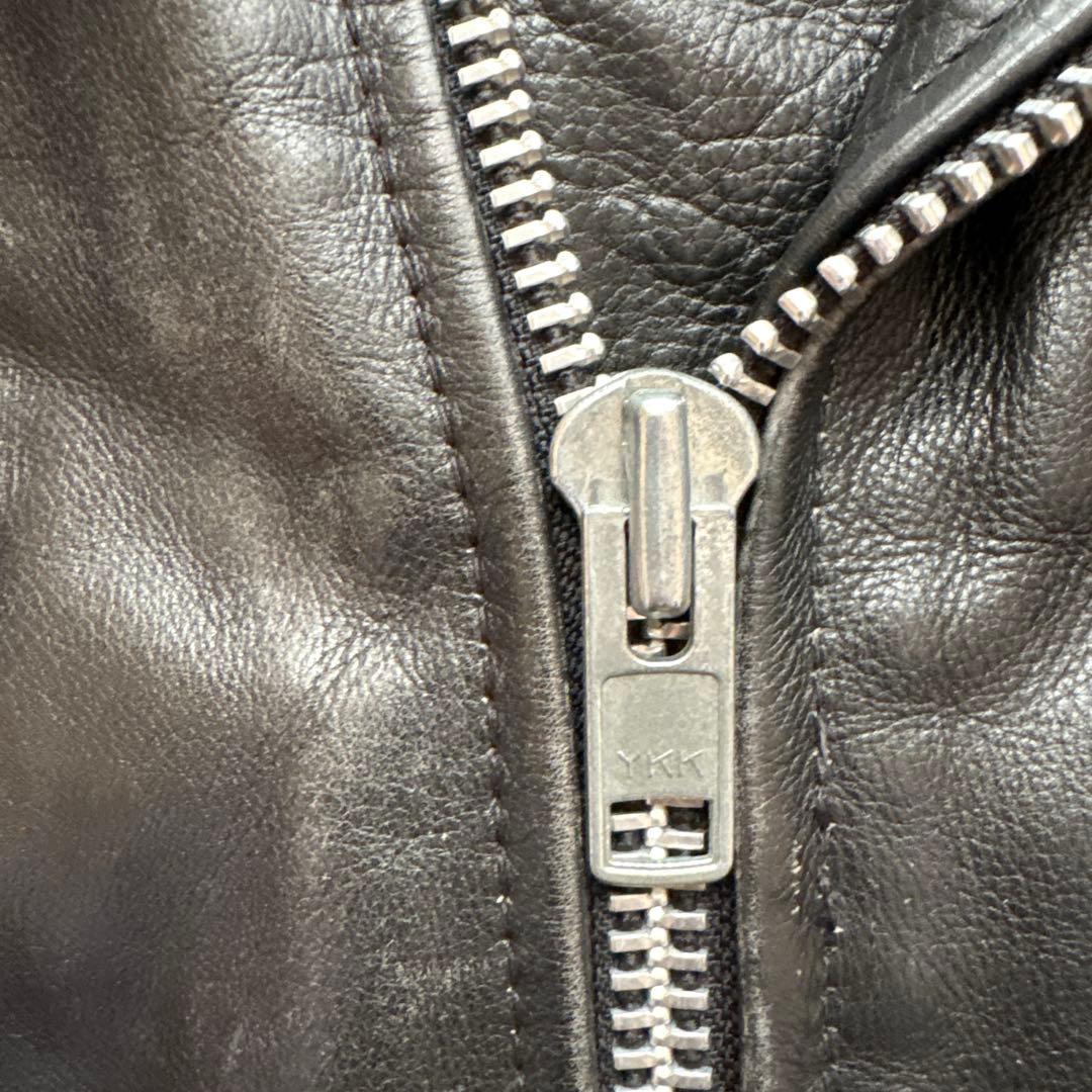 ナ*ホ様 ハーレー レザージャケット ライダース 本革 ブラック 黒 Harle