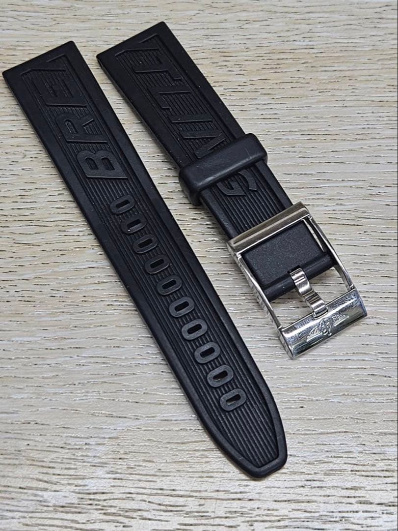 値下げ ブライトリング ラバーベルト 20-18 尾錠