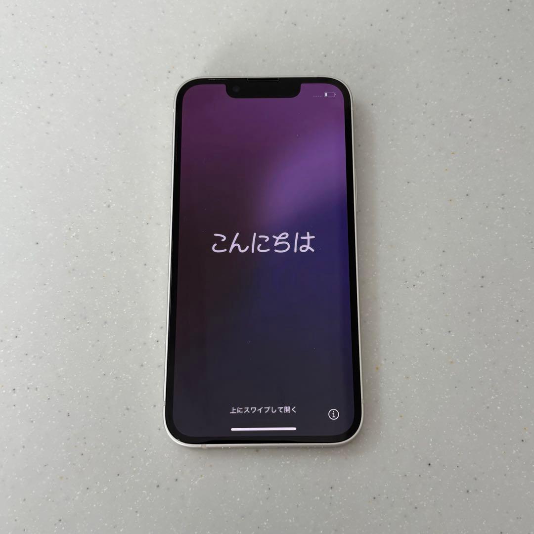 【美品】Apple iPhone 13 mini 128GB スターライト