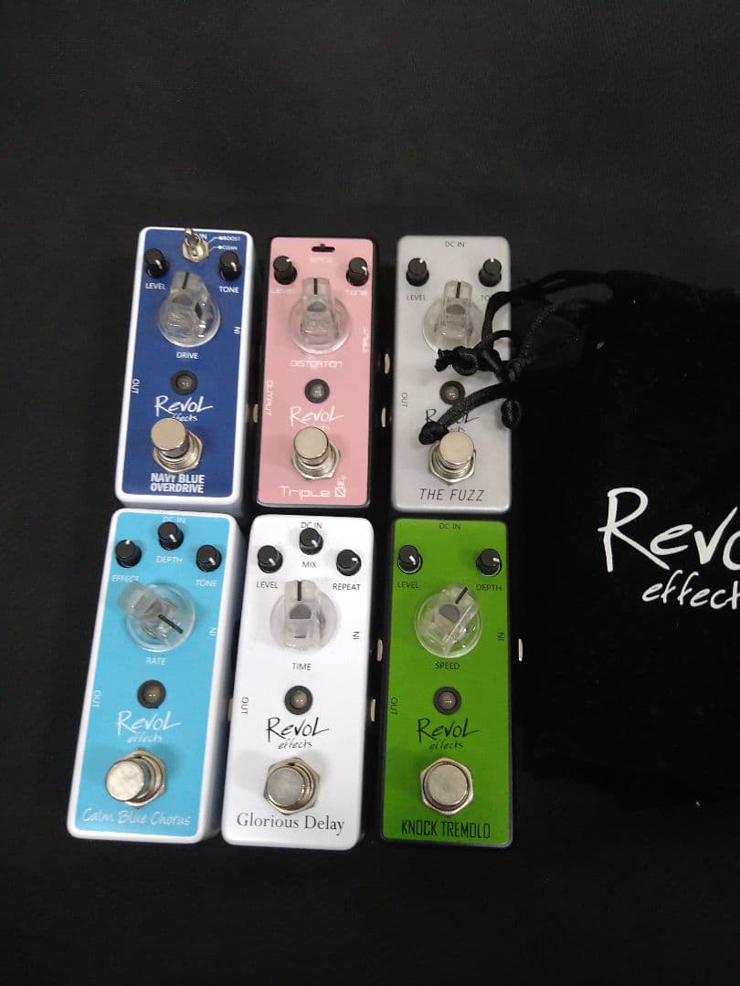Revol effects EPS-01 DCパワーサプライ、エフェクターセット
