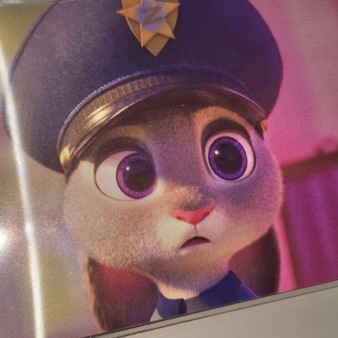 韓国限定 ズートピア ポップアップ ポストカード 証明写真 4カットステッカー