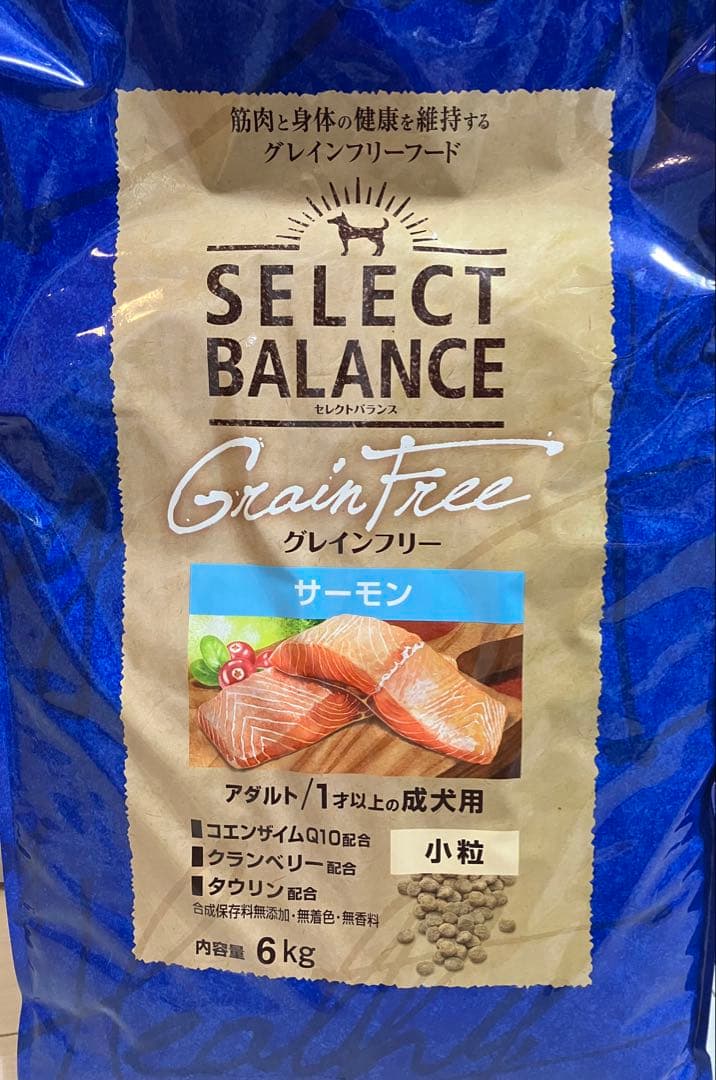 セレクトバランス　グレインフリー　アダルト　サーモン　6kg