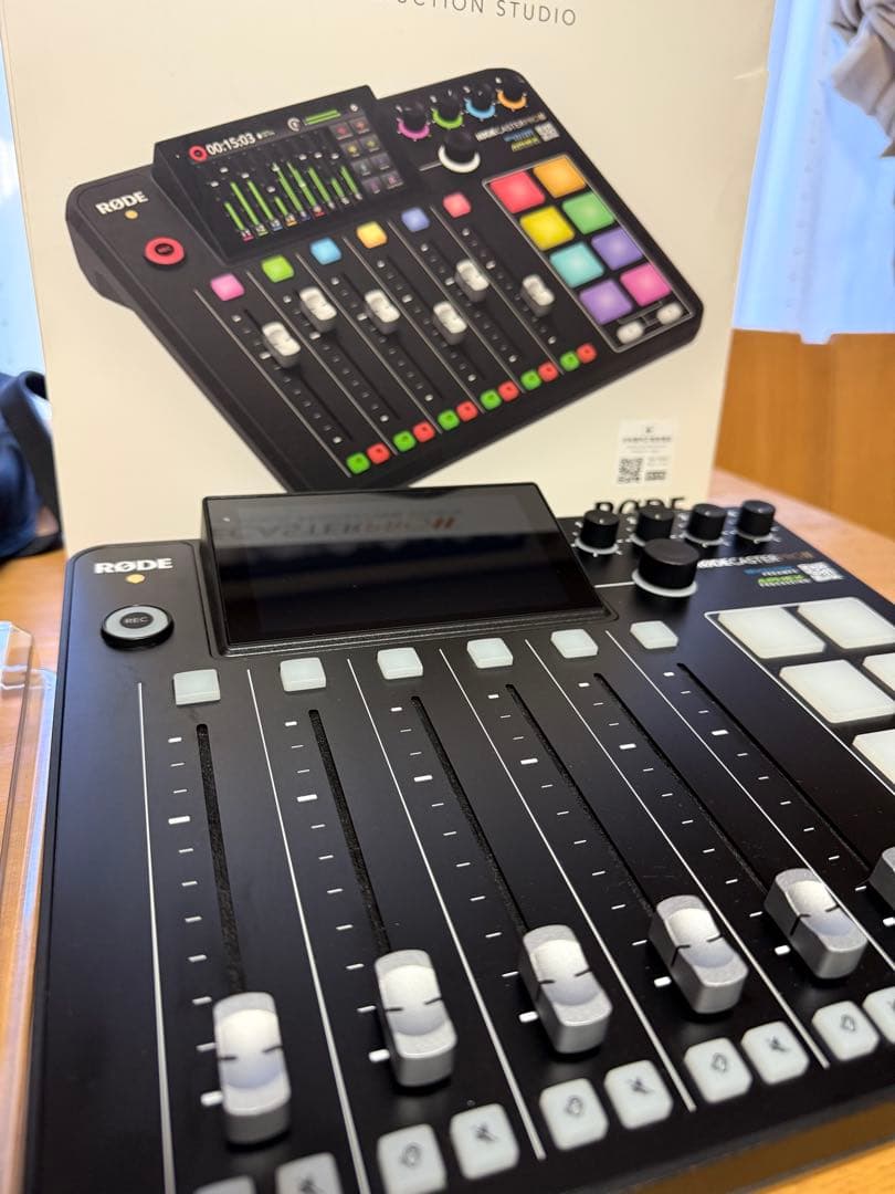 RODECaster Pro II +専用カバー+TASCAMバッグセット