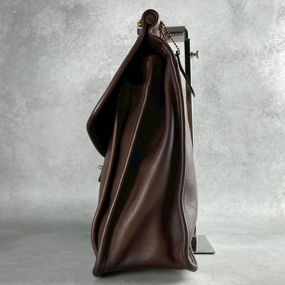 極美品 オールドコーチ 2way ビジネスバッグ ブリーフケース ターンロック