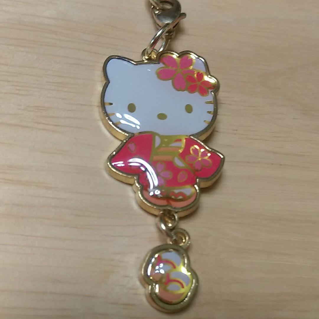 ゆっき15　Hello Kitty 携帯ストラップ【新品未使用】