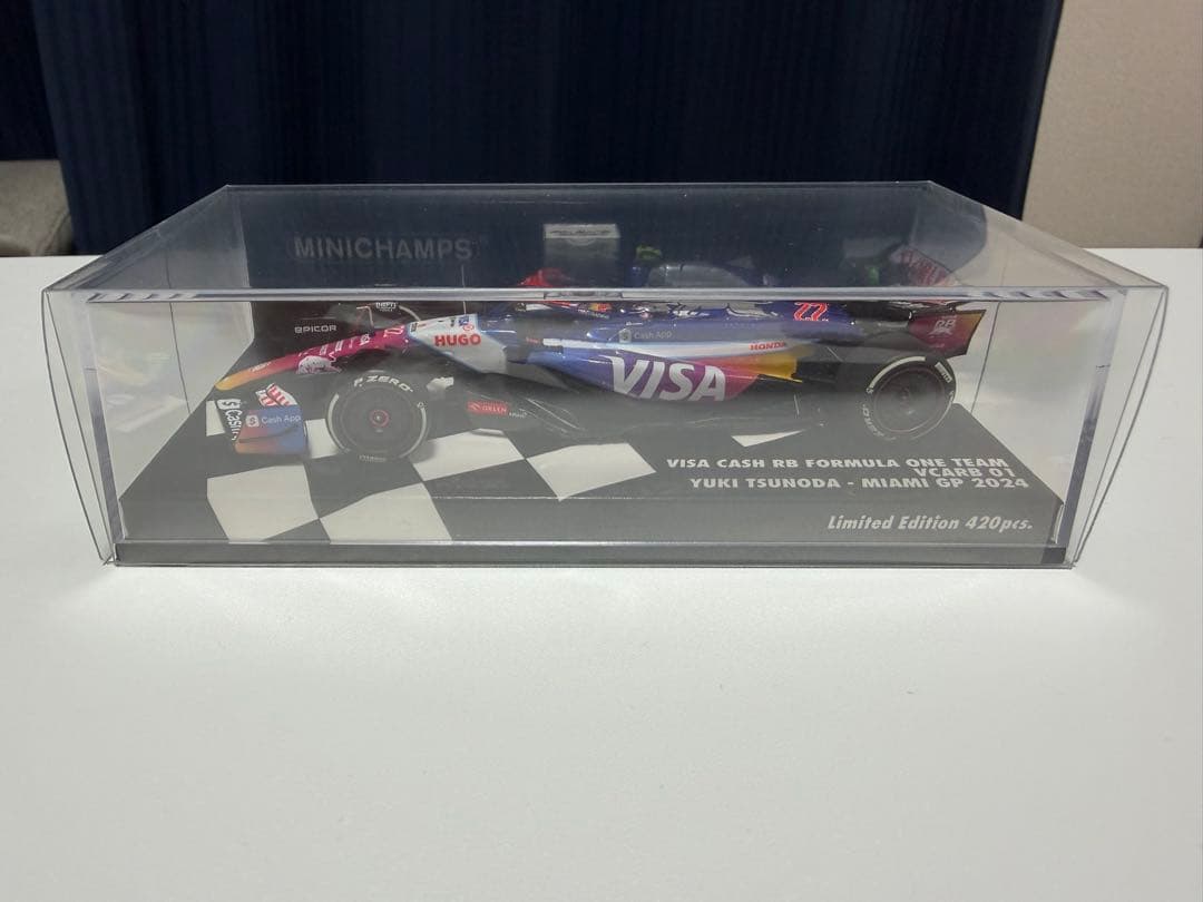 F1 角田裕毅 選手 VCARB 01 モナコGP 2024 1/43モデル