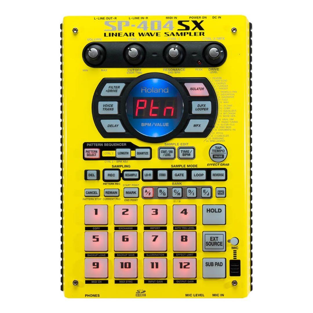 Roland SP-404 SX 10周年記念限定フェイスプレート 新品 未使用