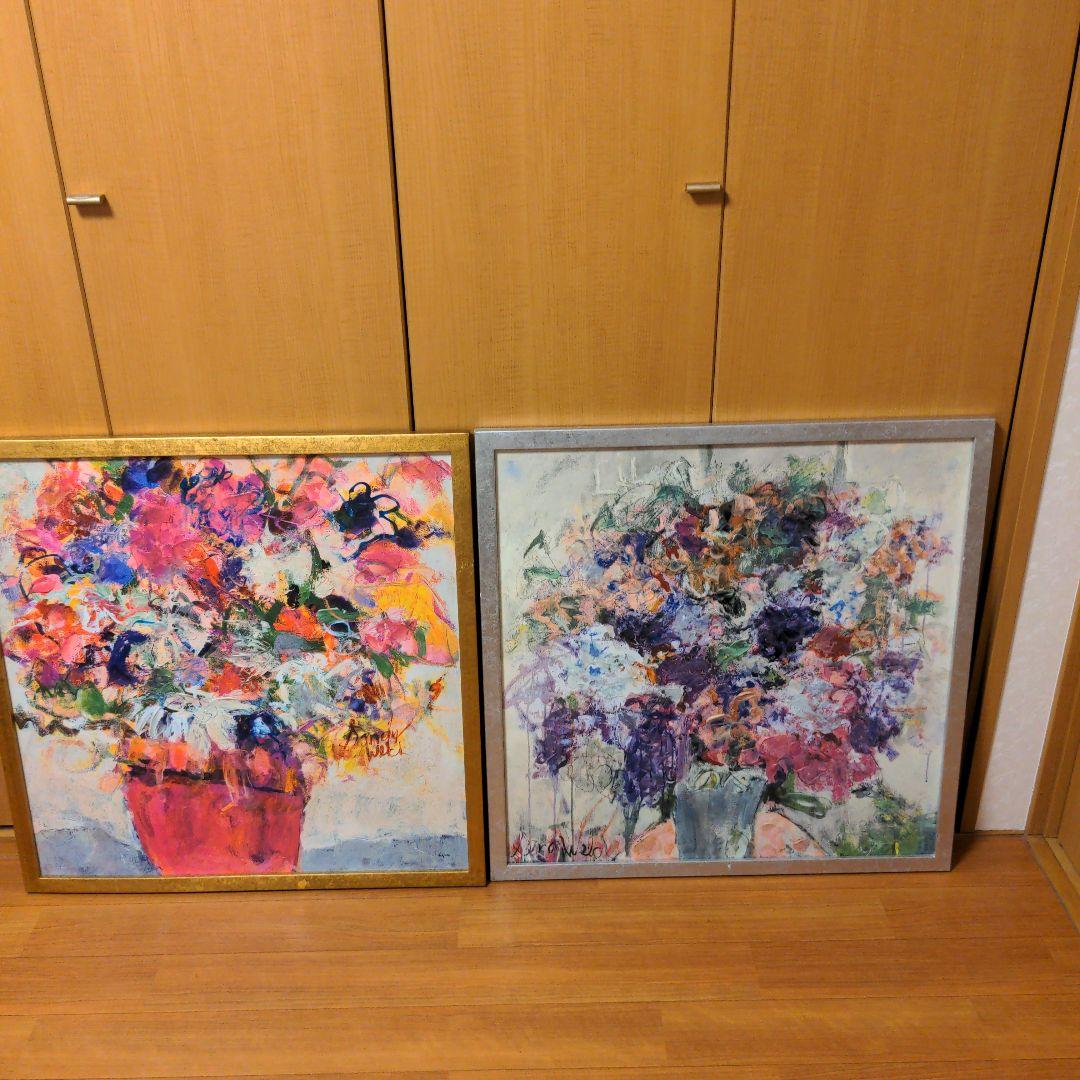 フランフラン　アートボード　アートパネル　２枚セット