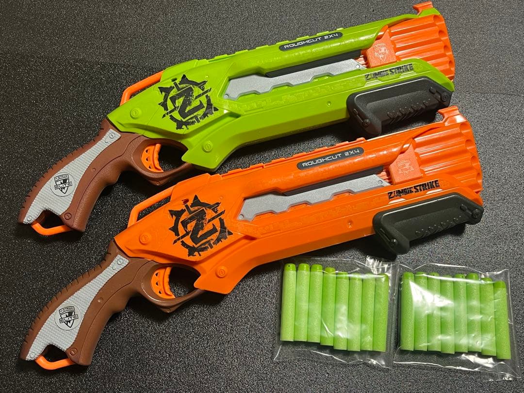 ナーフ ゾンビストライク ラフカット 2x4 2種セット