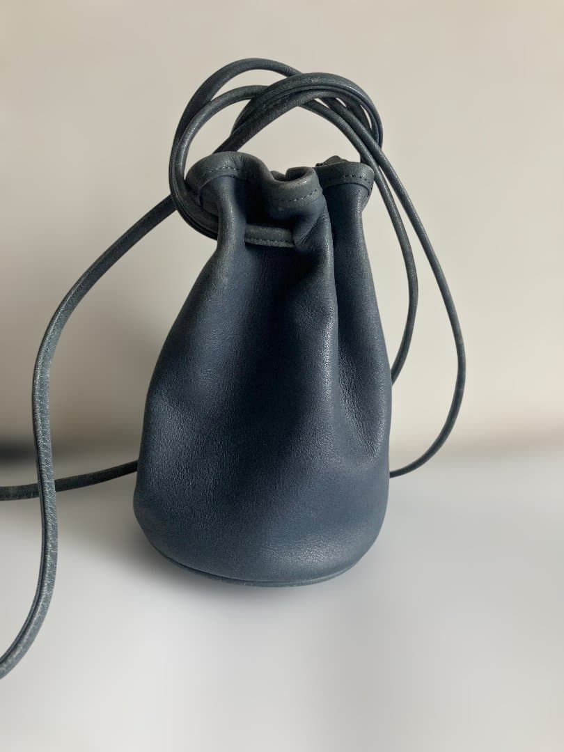 専用　オールドコーチ ショルダーバッグ 巾着 レザー 4144