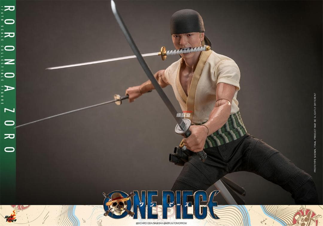 ホットトイズ 1/6 ONE PIECE ロロノア・ゾロ TMS110