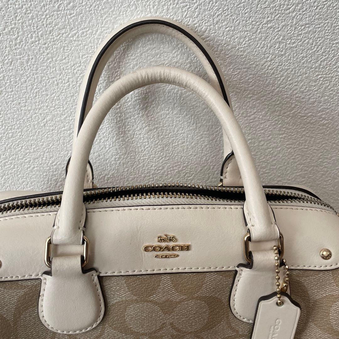 美品 COACH コーチ 2way ハンド・ショルダーバッグ 2点セット