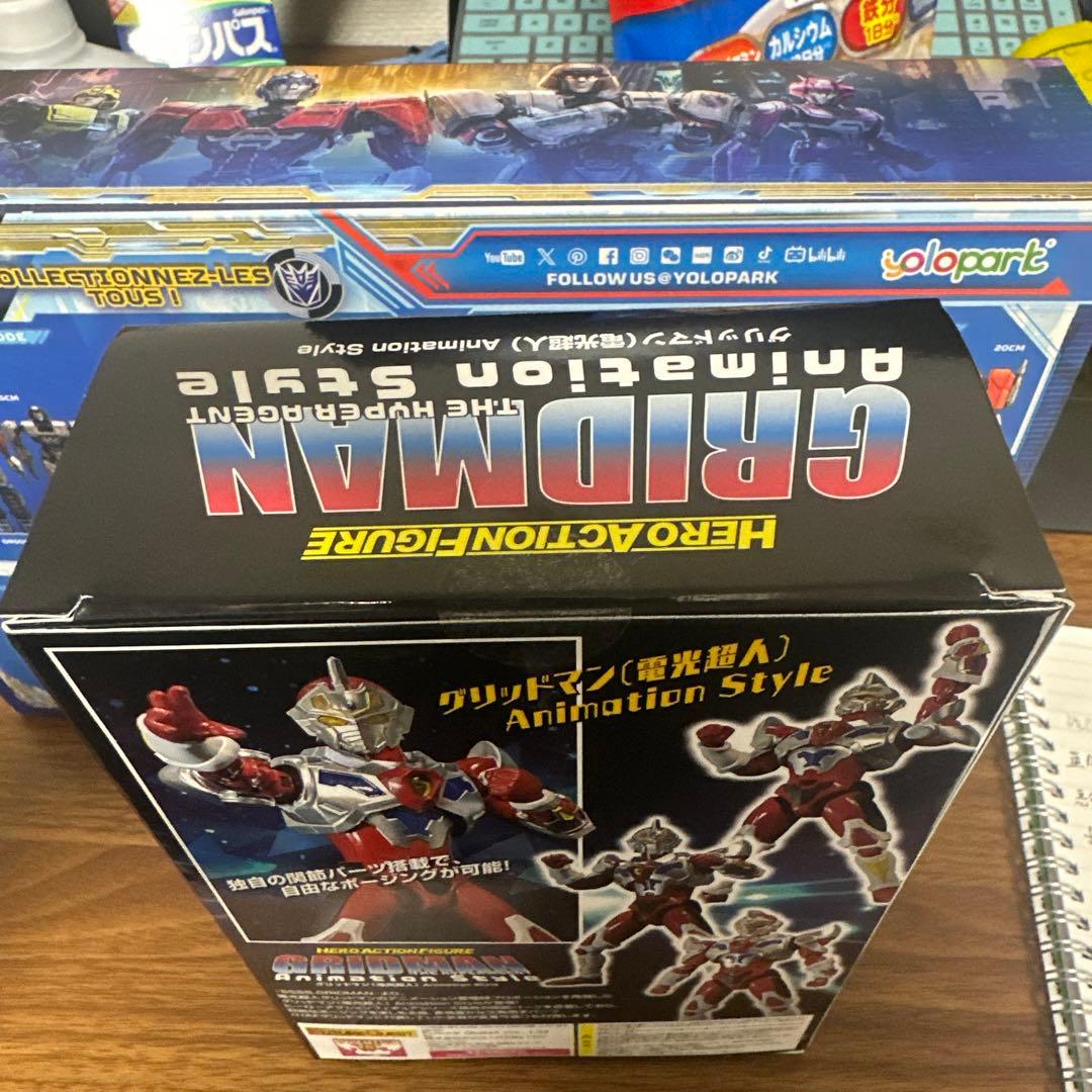 GRIDMAN Animation Style アクションフィギュア