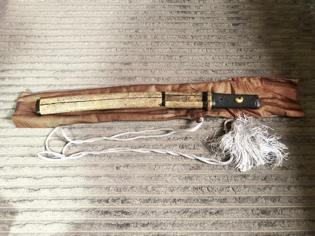 時代物 短刀 拵 竹光 木製