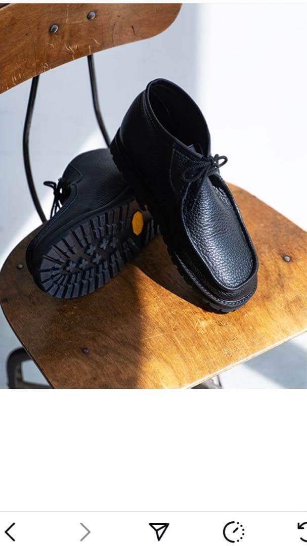 STOCK NO ストックナンバー　モカシンブーツ　 　ワラビー　26.5