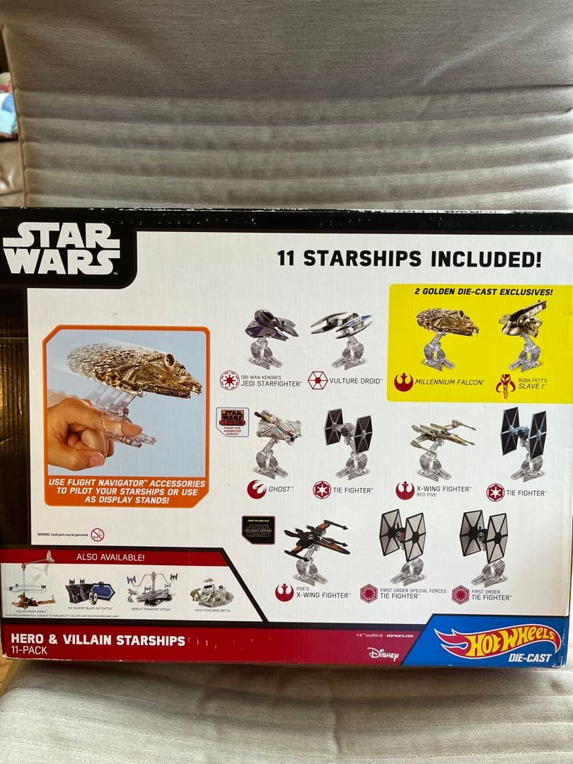 Hot Wheels Star Wars ダイキャスト11機入 target限定